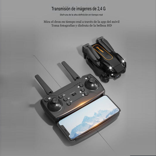 Drone con cámara gran angular HD + funda incluida