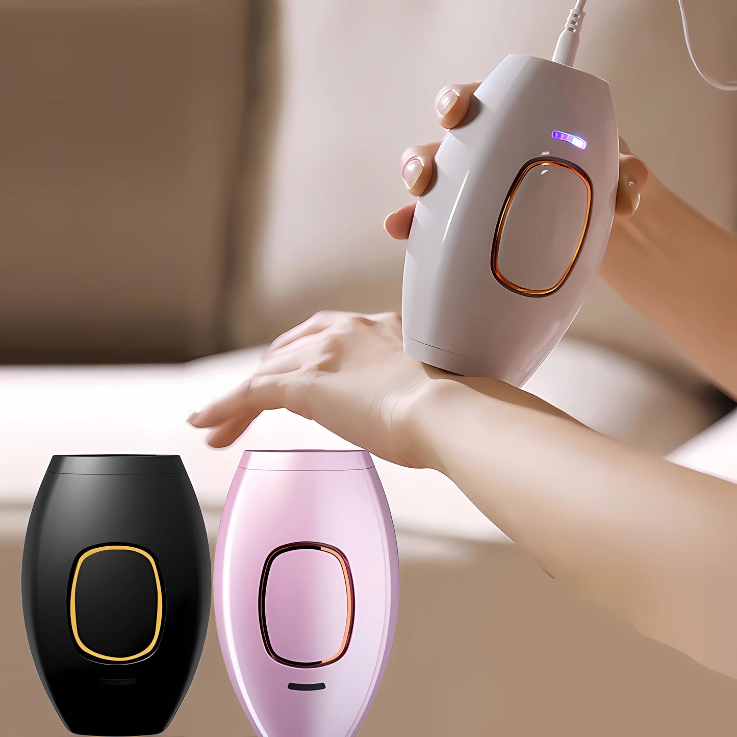 Depiladora IPL Láser – Tecnología Profesional de Depilación en Casa