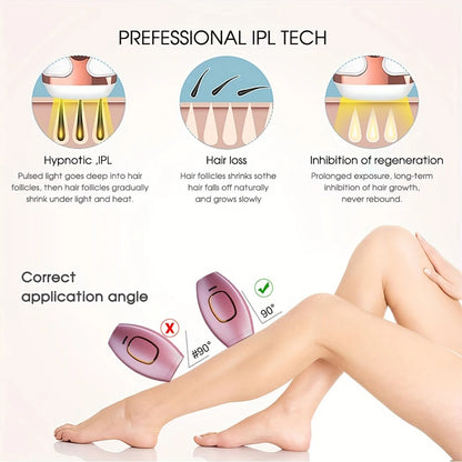 Depiladora IPL Láser – Tecnología Profesional de Depilación en Casa
