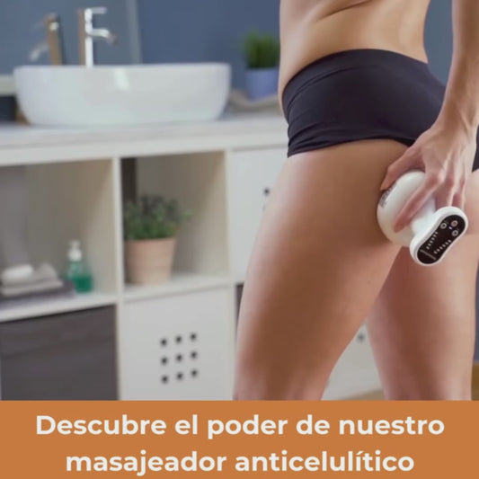 Masajeador Anticelulítico Recargable por Succión y Calor + REGALO (Lócion)