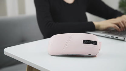 Cinturón de masaje abdominal con Calor – Alivio Menstrual Rápido y Cómodo