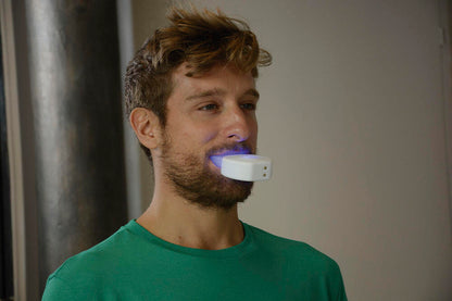 Cepillo de dientes eléctrico para adultos en forma de U con carga inalámbrica, cepillo de dientes ultrasónico con vibración impermeable de silicona